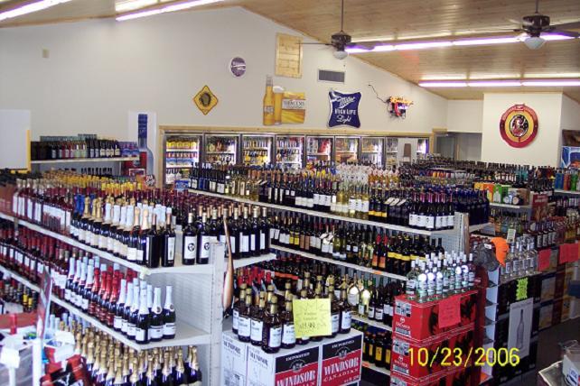 liquor at the bottle shoppe at hayward bait